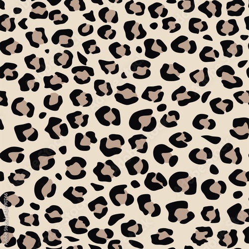 print leopard seamless vector