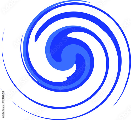 Logo or icon abstract for blockchain industry, 3d vector illustration