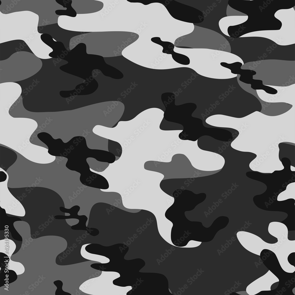 grey camouflage military pattern liquid elements for printing clothes and fabrics grey camouflage military pattern liquid elements for printing clothes and fabrics