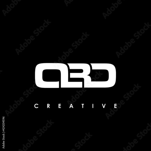 OBD Letter Initial Logo Design Template Vector Illustration photo