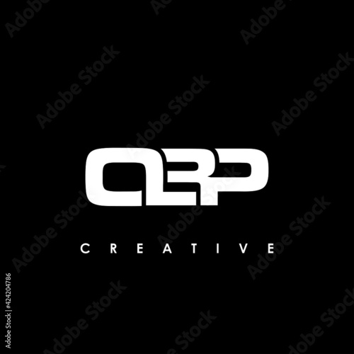 OBP Letter Initial Logo Design Template Vector Illustration