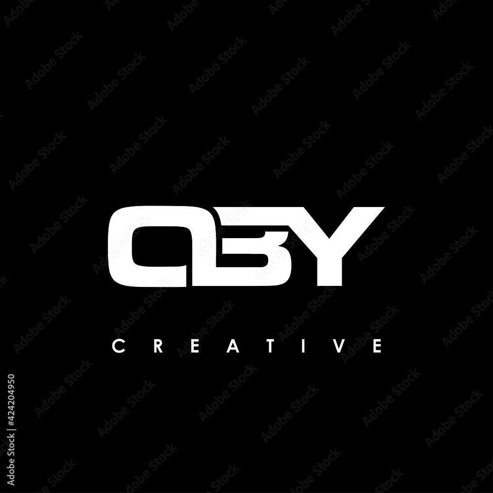 OBY Letter Initial Logo Design Template Vector Illustration OBY Letter Initial Logo Design Template Vector Illustration