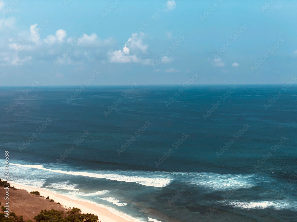 Distant remote island paradise with exotic colors. Distant remote island paradise with exotic colors.