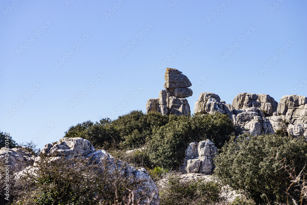 Rock formations, Torcal de Antequera, Spain