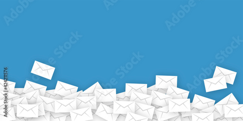  icone, contatti, sms, email, buste da lettera photo