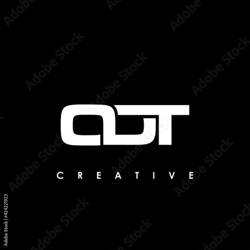 ODT Letter Initial Logo Design Template Vector Illustration