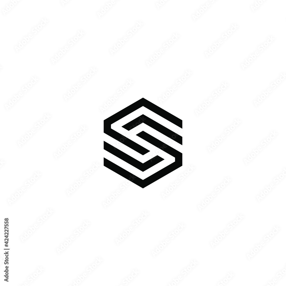 initial S logo design vector initial S logo design vector