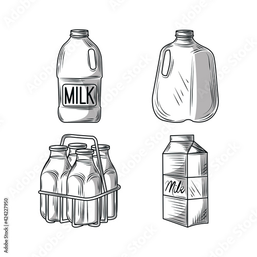 set sketch milk