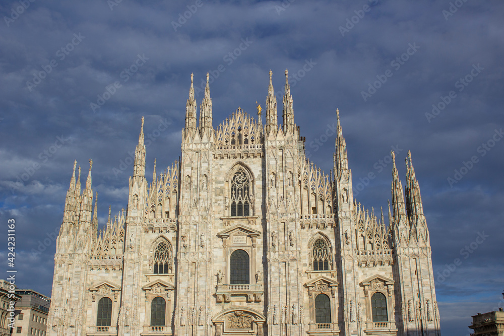 Duomo di Milano dal basso
