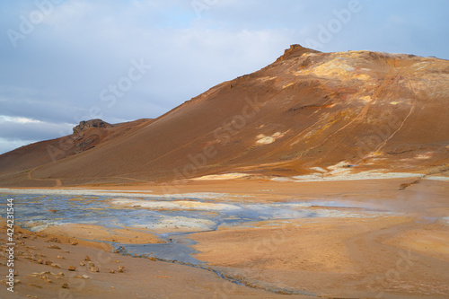 Namafjall Hverir geothermal area Northeast Iceland landscape © Ivan Kurmyshov