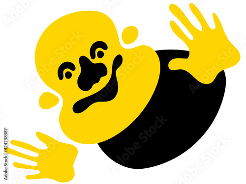 The yellow-faced freak is watching.