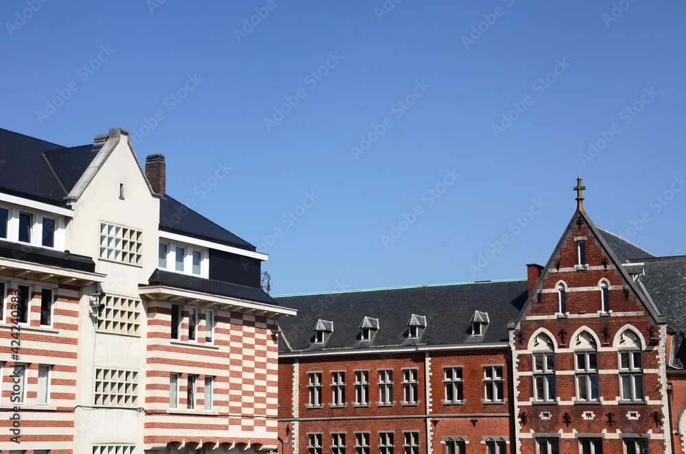 Fototapeta premium Collégiale Sainte-Gertrude de Nivelles (Brabant wallon-Belgique)