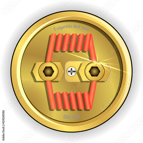 Rda or rdta deck ahd wicks with red coils