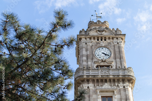 Dolmabahce Clock Tower photo