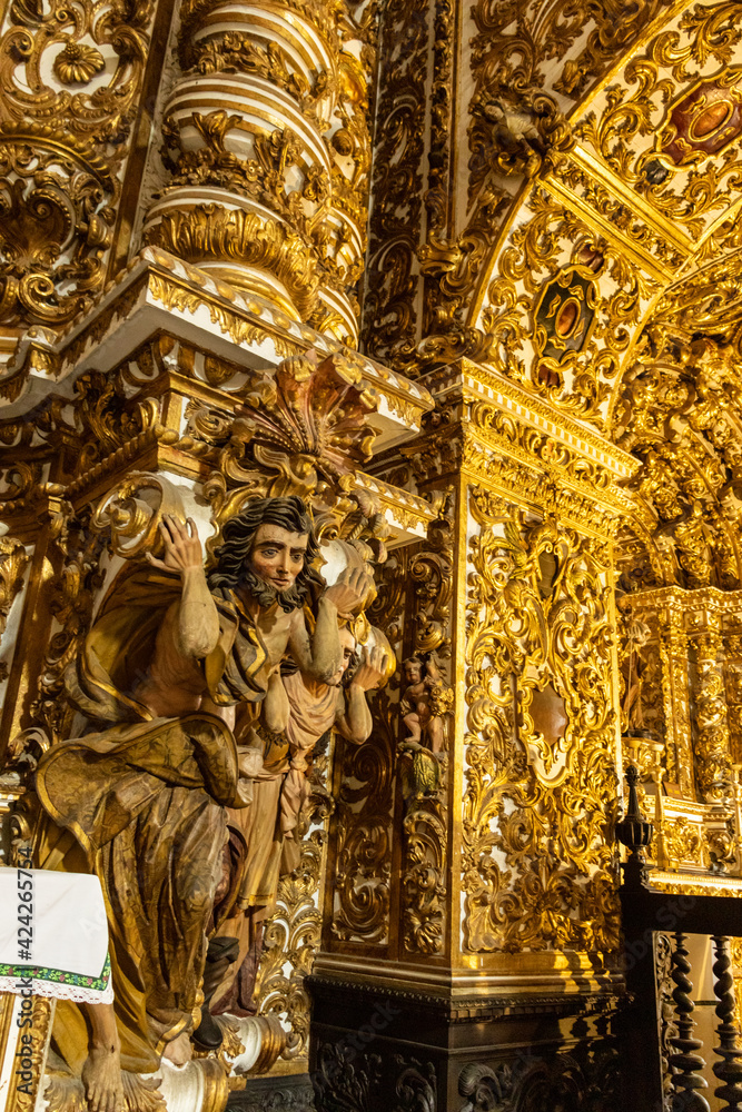 Obraz premium Igreja e Convento São Francisco, Pelourinho, Salvador - Bahia.