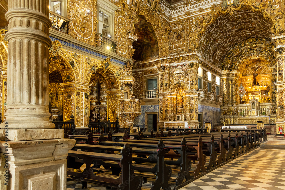 Igreja e Convento São Francisco, Pelourinho, Salvador - Bahia.