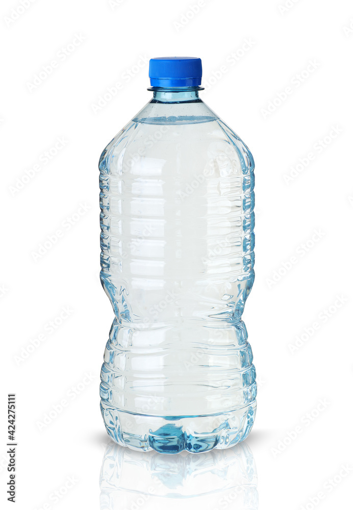Naklejka premium large plastic bottle with water