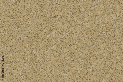 beige brown gravel stone ground backdrop