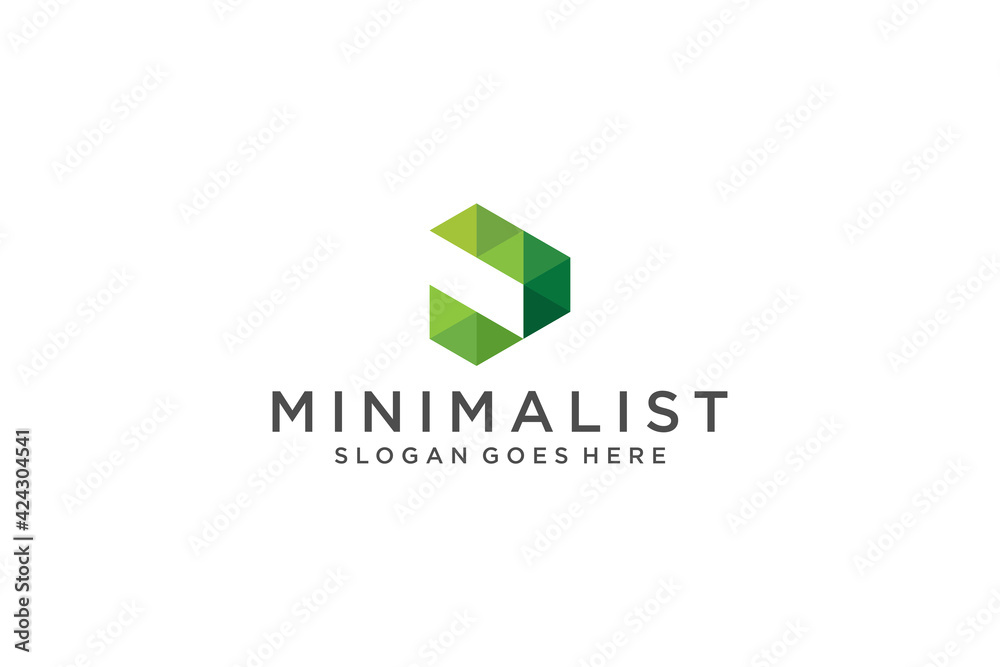 Abstract Initial Letter D Logo. Usable for Business, Technology and Branding Logos. Flat Vector Logo Design Template Element. Abstract Initial Letter D Logo. Usable for Business, Technology and Branding Logos. Flat Vector Logo Design Template Element.