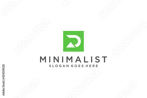 Free Download Abstract Initial Letter D Logo. Usable for Business, Technology and Branding Logos. Flat Vector Logo Design Template Element. - GFXLoad