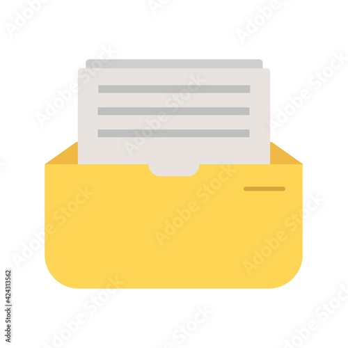 Inbox icon,vector illustration. Flat design style. vector inbox icon illustration isolated on White background, inbox icon. inbox icons graphic design vector symbols.