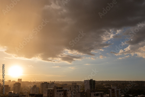 sunset sky brazil