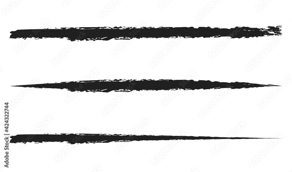Grungy, textured grunge brush strokes. Watercolor sketchy hand drawn paint, brushstroke lines Grungy, textured grunge brush strokes. Watercolor sketchy hand drawn paint, brushstroke lines