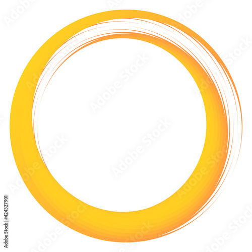 Geometric spiral, swirl, twirl circles. Abstract circular illustration. Twist, spin, rotation effect circles