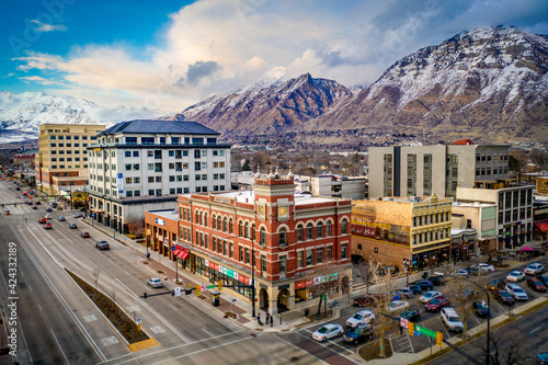 Downtown Provo in Winter 1 photo