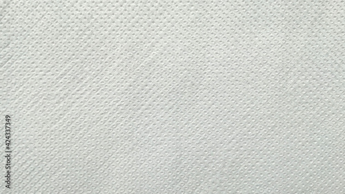 White surface or perforated tissue paper for the background