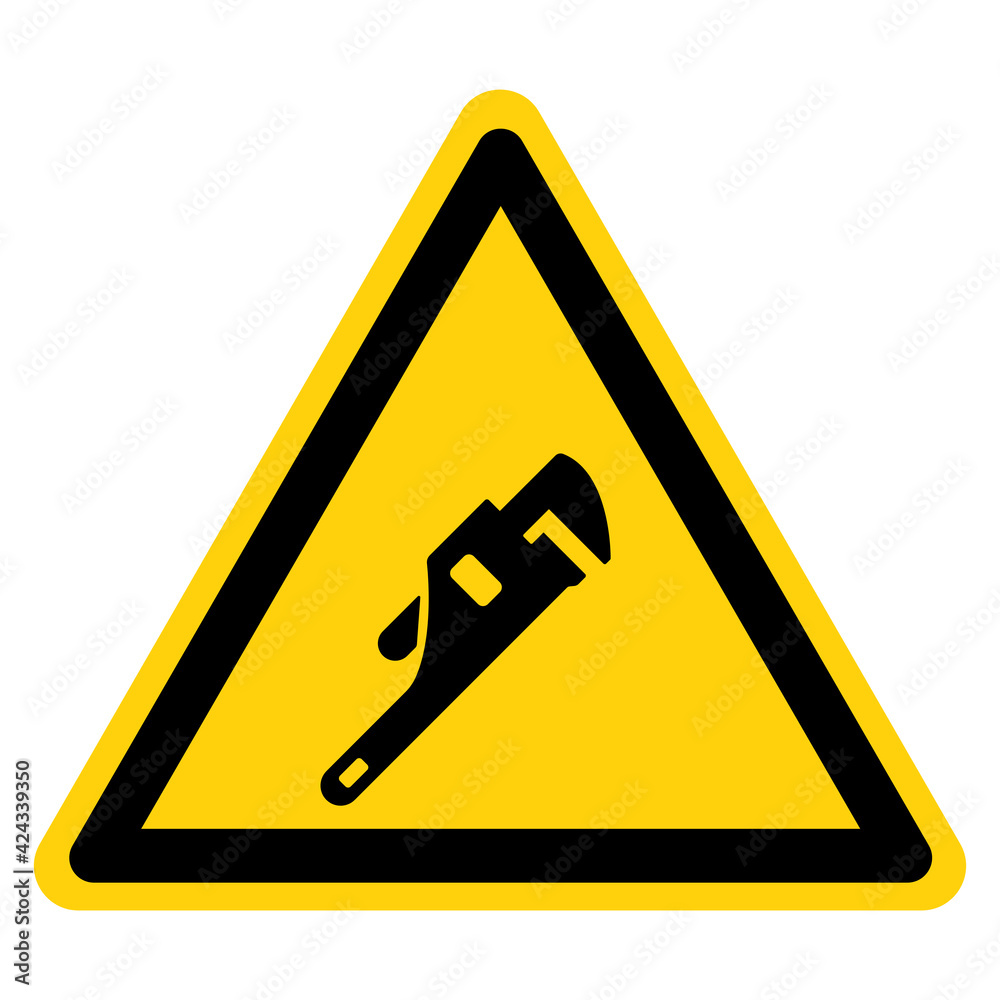 Pipe Wrench Symbol Sign,Vector Illustration, Isolate On White Background Label. EPS10 Pipe Wrench Symbol Sign,Vector Illustration, Isolate On White Background Label. EPS10
