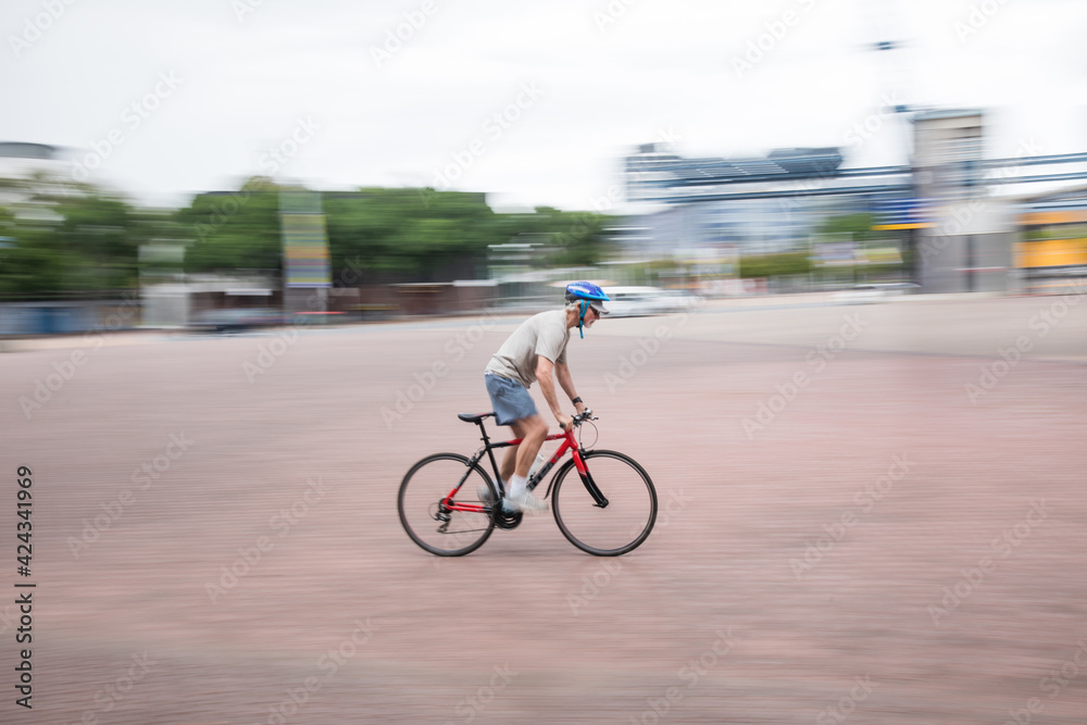 Obraz premium Many cycling