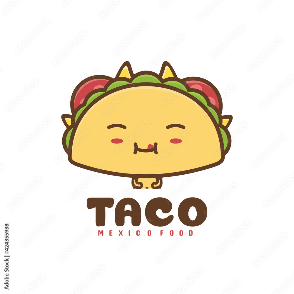 cute taco characters. cute taco characters.