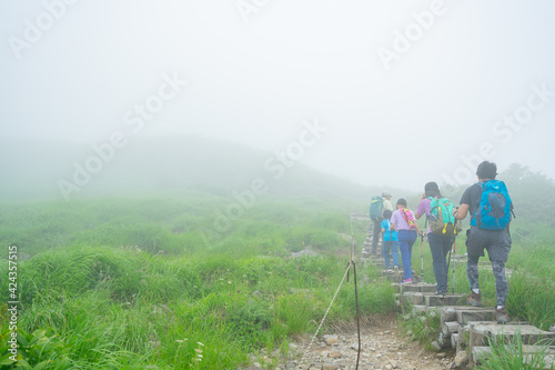 月山 山形 霊山 霊峰 出羽三山 登山 トレッキング 絶景