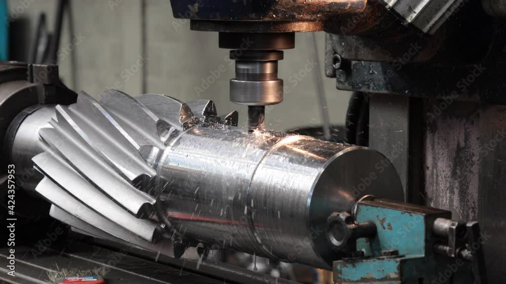Industry lathe machine milling cutter gear work Industry lathe machine milling cutter gear work