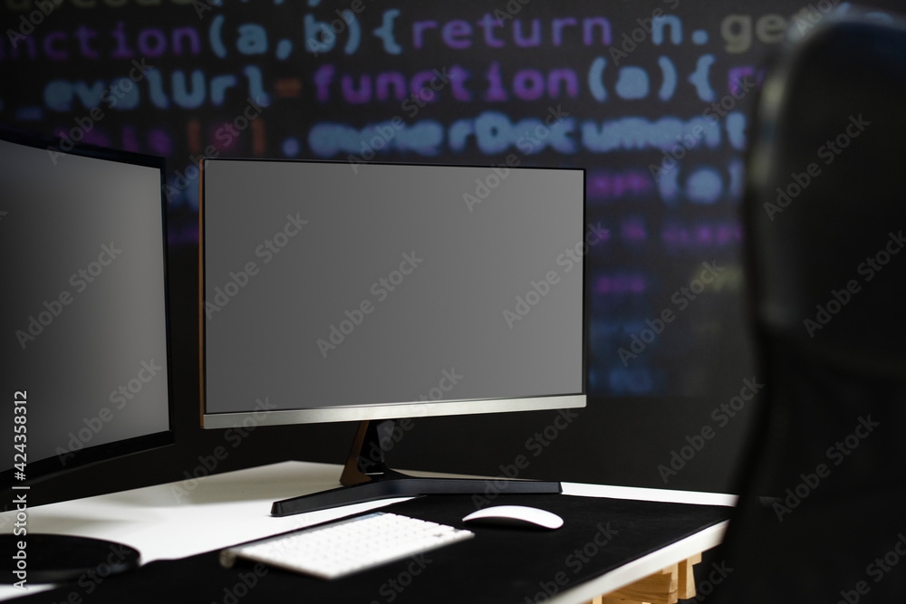 Blank computer screen digital device Blank computer screen digital device