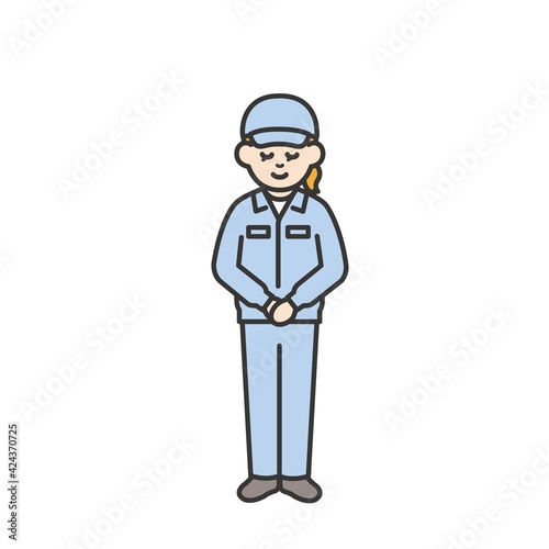 工事現場で作業をしている人たち
