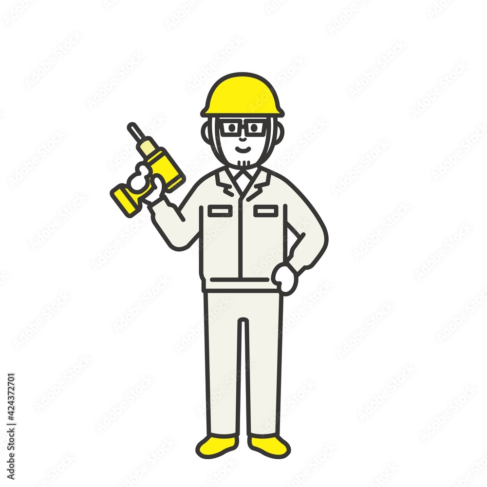 工事現場で作業をしている人たち 工事現場で作業をしている人たち