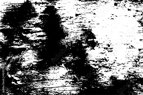 Dirty grunge background. The monochrome texture is old. Vintage worn pattern. The surface is covered with scratches