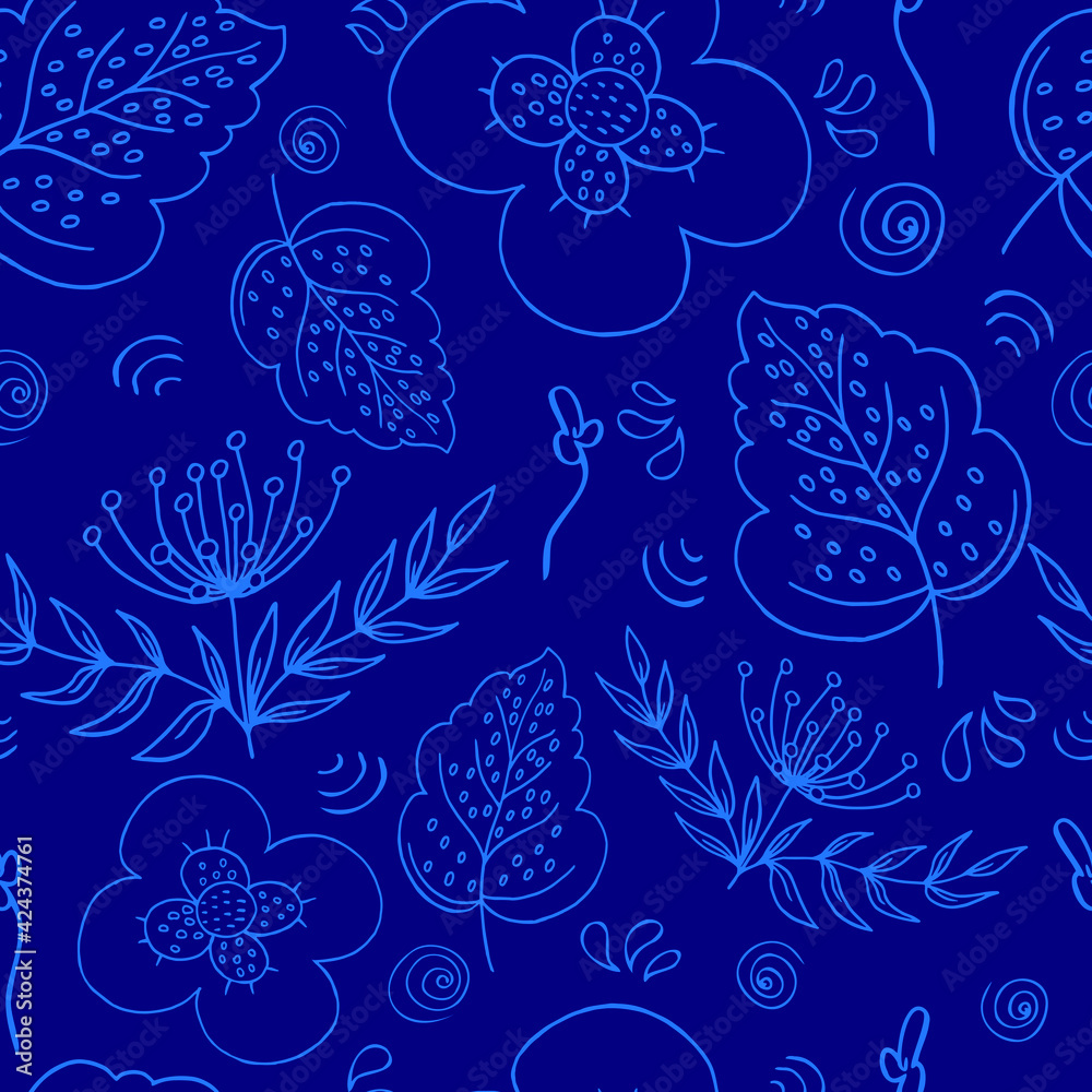 seamless floral pattern with flowers seamless floral pattern with flowers