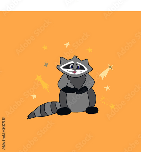 chipmunk illustration cartoon animal yellow 