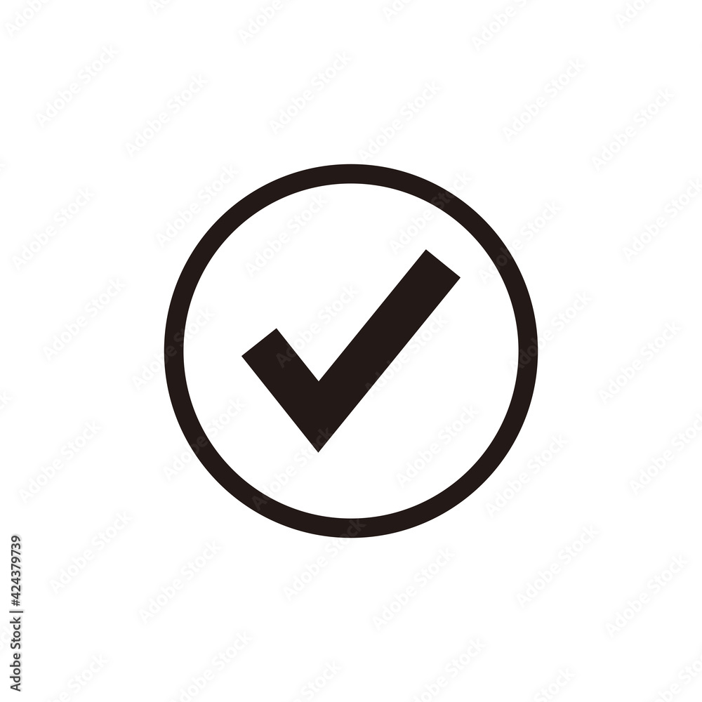 check icon vector. check mark icon. check list button icon check icon vector. check mark icon. check list button icon