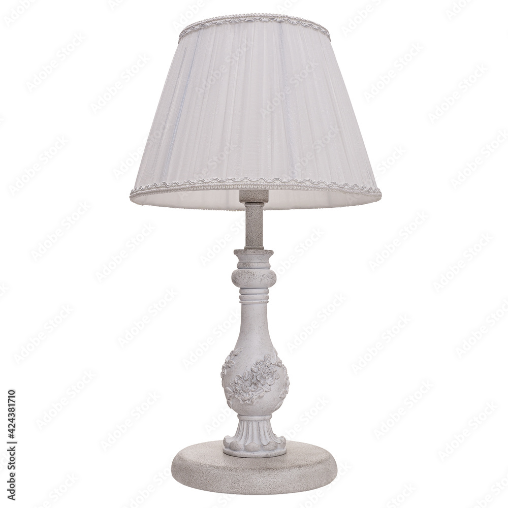 Table lamp isolated on white background Table lamp isolated on white background