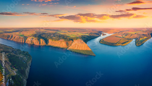 Konstfotografi Aerial landscape photography