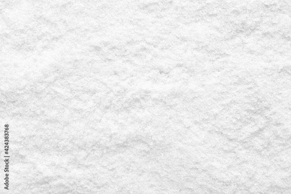 Texture of salt as background Texture of salt as background