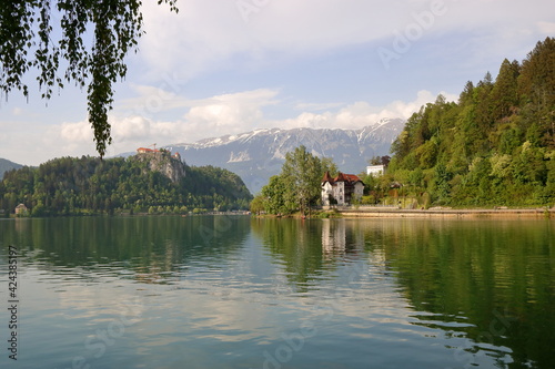 lake Bled in the mountains, Slovenia © Wioletta