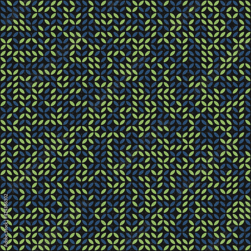 Abstract Geometric Pattern generative computational art illustration