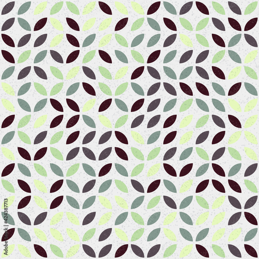 Abstract Geometric Pattern generative computational art illustration