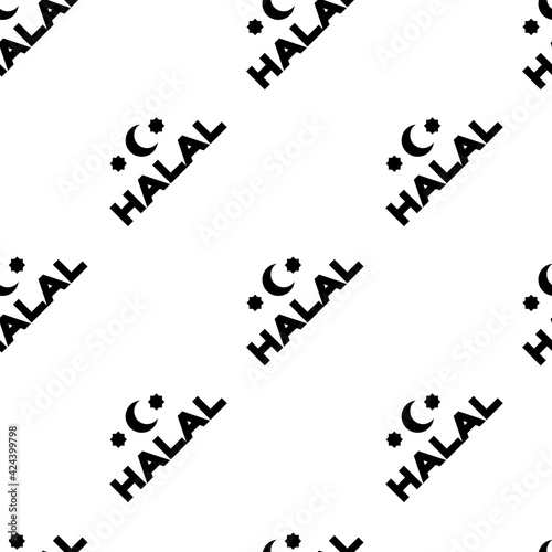 Poster for muslim religion holiday. Vector illustration.