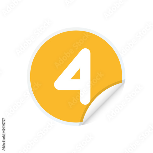 Four - Sticker